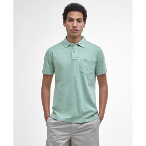 Barbour Pigment Dye Slub Polo Shirt